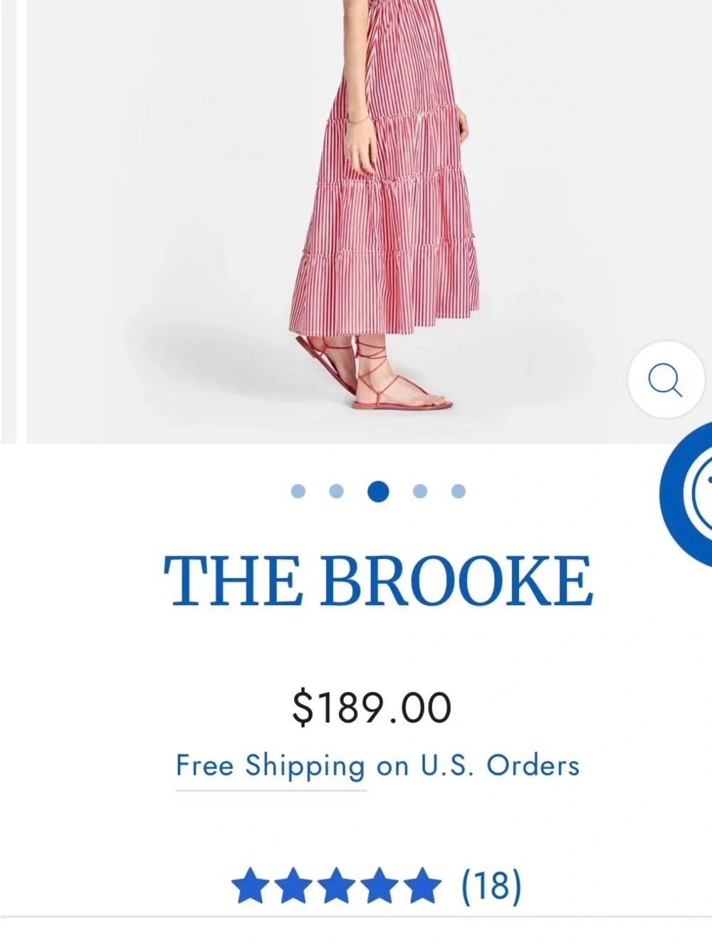 Maxwell and Geraldine “The Brooke” Maci Dress